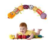 Soft Plush Educational Musical Inchworm Colourful Developmental Baby Toy