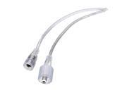 Male to Female Plug Single Pin Waterproof Connector Cable LED Strip Light LED wall washers LED rope right 38cm 14.90