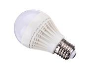 New E27 5W LED Sound Light Control Sensor Bulb Globe Light Lamp AC220V 240V Pure White