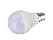 New B22 5W LED Sound Light Control Sensor Bulb Globe Light Lamp AC220V 240V Pure White
