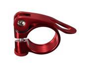 Colorful Alloy Cycling Bike Bicycle Quick Release QR Seat Post Bolt Binder Clamp 31.8mm