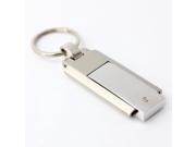 4G 4GB USB 2.0 Silver Metal Swivel Shape Flash Memory Stick Pen Drive Storage Thumb U Disk Gift