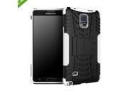 Hybrid Rugged Silicone Hard Kickstand Case Cover Skin For Samsung Note 4 N910