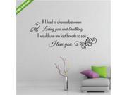 I Love You DIY Removable Vinyl Quote Wall Sticker Decal Art Home Room Decor