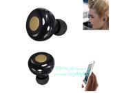 Mini Wireless Bluetooth V3.0 V4.0 EDR Stereo In Ear Earphone Headset Handsfree For Samsung Note 2 3 S4 5 iPhone 4 4s 5 5s 6 6 HTC