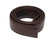 Fashion Genuine Leather Automatic Waist Band Strap Belt Without Buckle
