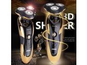 3D Men Rechargeable Floating Cordless Rotary Electric Shaver Hair Mustache Razor