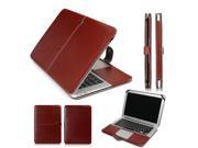 PU Leather Laptop Sleeve Case Cover Bag For MacBook Air 11 13 Pro 13 15 Retina