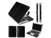 PU Leather Laptop Sleeve Case Cover Bag For MacBook Air 11 13 Pro 13 15 Retina