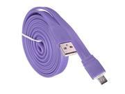 2M 6FT V8 Interface Micro USB Data Sync Flat Noodle Charger Cable Cord for Samsung Galaxy Note 4 HTC Nokia Motorola