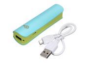 BICOLOR 2600mAh External Portable Power Bank Backup Battery Charger For Phone iPhone 6 6 Plus 5 5S iPad Samsung S6 S5 and others