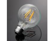 G80 E27 ES COB Vintage Antique Edison Style LED Clear Glass Light Lamp Globe Bulb 4W