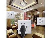 New USB Port Wall Socket Charger Station Panel Electric Plug Power Adapter Outlet For Charging Cell Phones Tablets GPS MP3 player and USB Devices