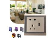 USB Port AC Wall Charger Station Power Adapter Socket Outlet Electrical Supply