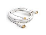 BlueRigger Bundle Premium Mini DisplayPort Mini DP to HDMI Female Adapter HDMI Cable 6 Feet