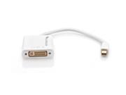 BlueRigger Mini DisplayPort Thunderbolt to DVI Female Adapter Cable [0.15M] For MacBook Pro Air to High Def Single Link DVI Monitor