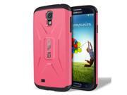 [Pink] Obliq Samsung Galaxy S4 Case Xtreme Pro w HD Shock Proof Screen Premium Slim Fit Dual Layer Hard Case