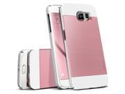 Galaxy S6 Case Obliq [Non Slip] [Perfect Fit] Galaxy S6 Cases Slim Fit Protection [Slim Meta][Metallic Pink]