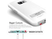 Galaxy S6 Case OBLIQ [HEAVY DUTY] Samsung Galaxy S6 Cases [SKYLINE ADVANCE][Pearl White Gray]