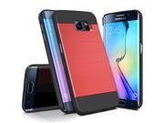 Galaxy S6 EDGE Case OBLIQ [Slim Meta] Ultra Slim Fit [All Around Protection] Samsung Galaxy S6 Edge Cases [Metallic Red]
