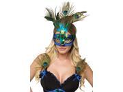 Peacock Feather Mask