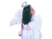 Angel Wings Feathr Chld Wht