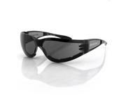 Bobster Sheild 2 Sunglasses Smoked Lens Black Frame ESH201