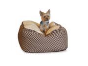 K H Pet Products KH7514 Deluxe Cuddle Cube Medium Brown 26 in. x 26 in. x 12 in.