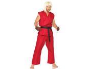 Leg Avenue Street Fighter Ken Costume SF85082 Red Small Medium