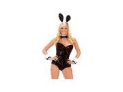 Starline LLC. Party Bunny Costume T1023 Black Large