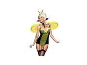 Seven til Midnight Queen Bee Costume 10348 Black Yellow Large
