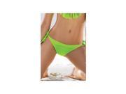 Flowing Lime Tie Side Bottom 7NLI Chica Rica Inc. Lime Medium