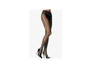 Fishnets with Keyhole and Butterfly Details 9710 Leg Avenue Black One Size Fits