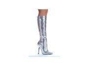 Elllie Silver Sequins High Heel Knee Boot 511 TinEL_S Silver 8