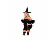 Dreamgirl Witch Costume Kit 6053 Black One Size Fits All