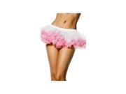 Leg Avenue Puffy Chiffon Mini Petticoat 8993 Light Pink One Size Fits All