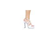 Ellie Shoes 5 Heel Strapy Sandal H Zoe Black Patent 6