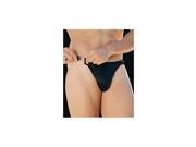 Shirley of Hollywood Spandex Thong With Hook Side Closures 403 Red Medium