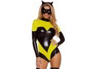 Nocturnal Knockout Superhero Costume 553711 by Forplay Yellow Xtra Small Small