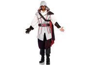 Leg Avenue Ezio Assassin Costume AS85034 Grey Small Medium