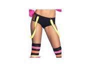 Neon Yellow Suspender Leg Avenue A2690Y Yellow One Size Fits All