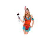 Be Wicked Sexy Running Water 5 Piece Costume BW971 Brown Small Medium