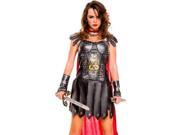 Medieval Warrior Queen Costume 70612 by Sky Hosiery Black Small Medium