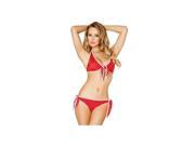 Sexy Scrunched Pinup Bikini 3119 Roma Costumes Red Medium Large