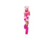 Leg Avenue Pink Puff Monster Costume 85152LEG Pink Xtra Small