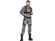 Leg Avenue Mens Paratrooper Costume 85279 Camouflage Xtra Large