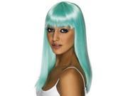 Smiffy s Neon Aqua Glamourama Wig 34827