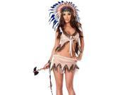 Nifty Native Costume Forplay 555224 Taupe Small Medium