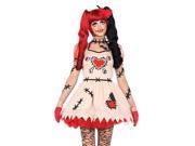 Voodoo Cutie Costume Leg Avenue 85434 Multi Color Small