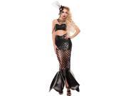 Sexy Noir Mermaid Costume Starline S5175 Black Medium